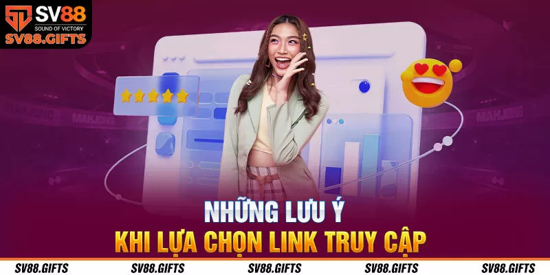Chú ý hội viên cần nắm khi truy cập link SV88