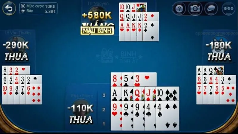 Cách chơi mậu binh Một vài cách chơi mậu binh hiệu quả ăn sạch tiền trên bàn