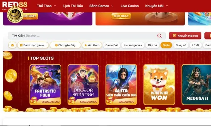 Slot game với đồ họa sắc nét