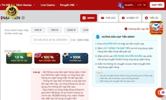 Red88 cam kết xử lý rút tiền nhanh chóng