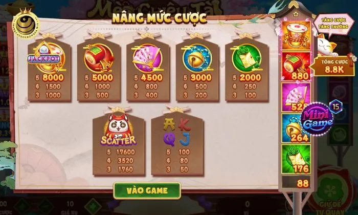 Trò chơi nổ hũ hấp dẫn