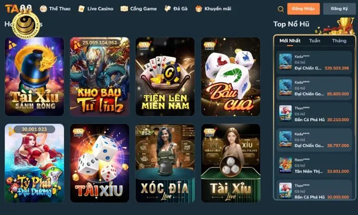 TA88 TA88 – thế giới giải trí siêu hấp dẫn