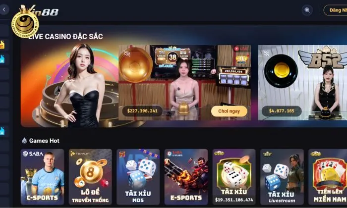 Đôi nét về cổng game Vin88