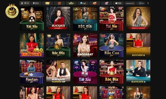 Live casino hấp dẫn