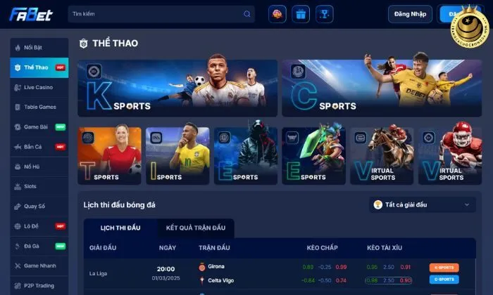 Cá cược thể thao Fabet