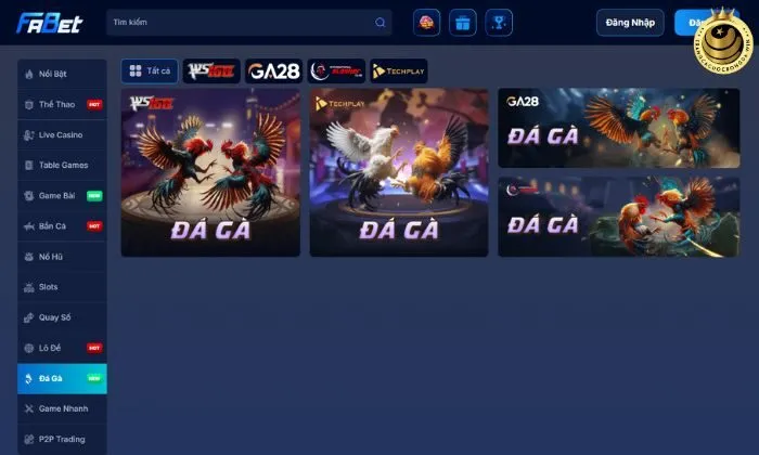 Đá gà Fabet