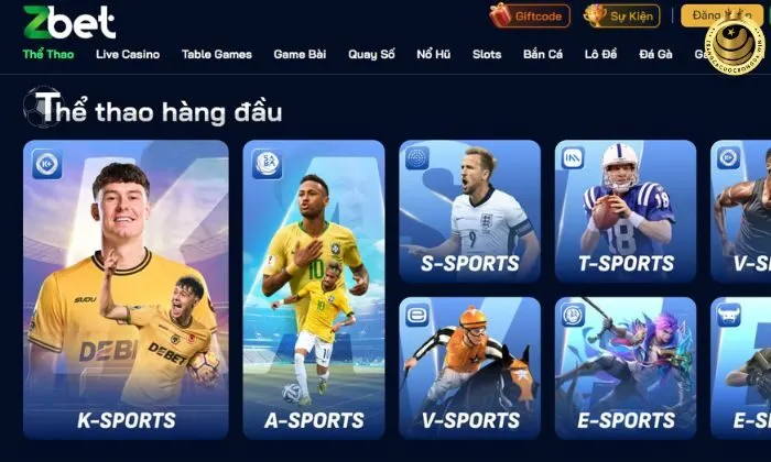 Trang cá cược bóng đá Zbet