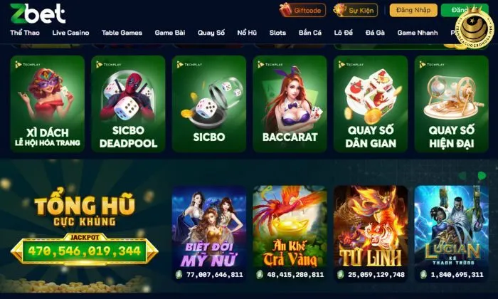 Nhà cái Zbet sở hữu nhiều ưu điểm nổi trội