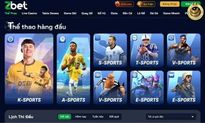 Cá cược thể thao Zbet